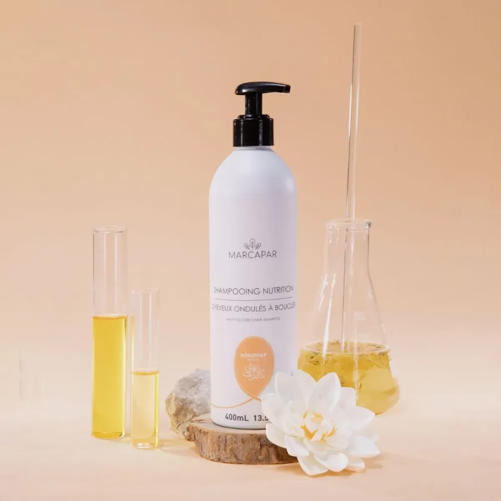 Shampooing Nutrition Marcapar : soin naturel pour cheveux bouclés