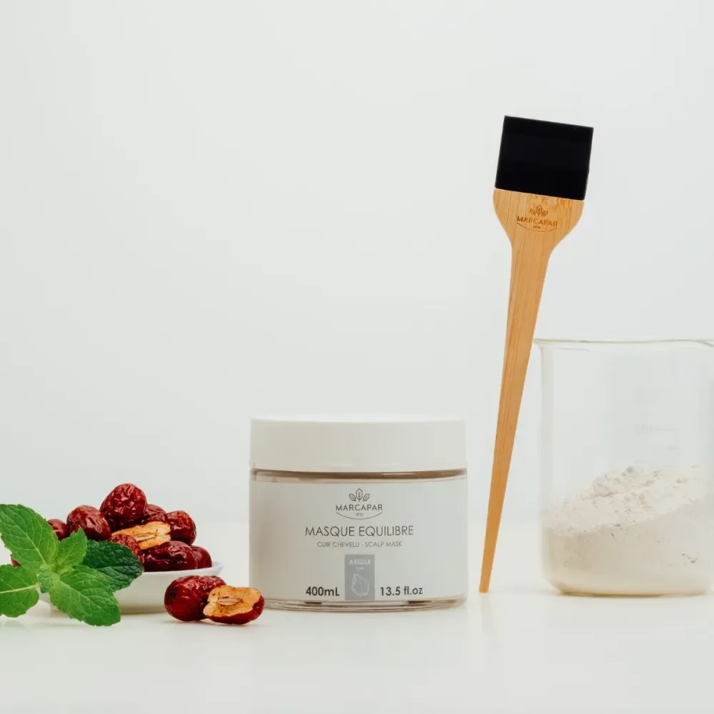 Masque Équilibre Marcapar : soin purifiant naturel pour cuir chevelu
